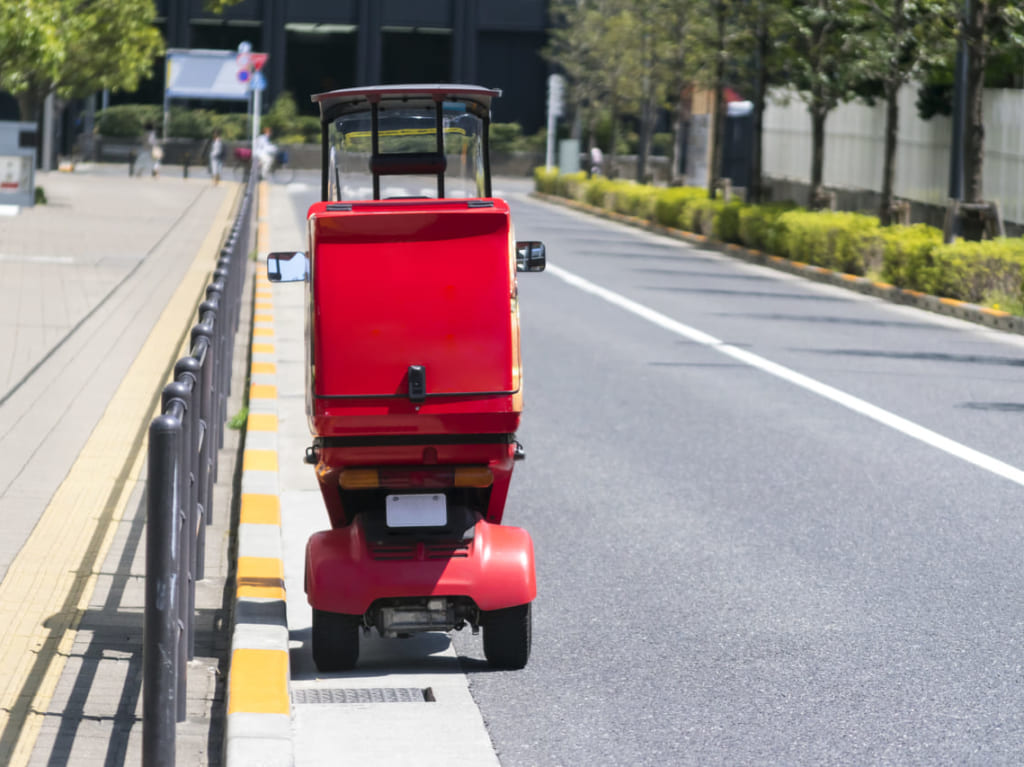 デリバリーバイクの参考画像