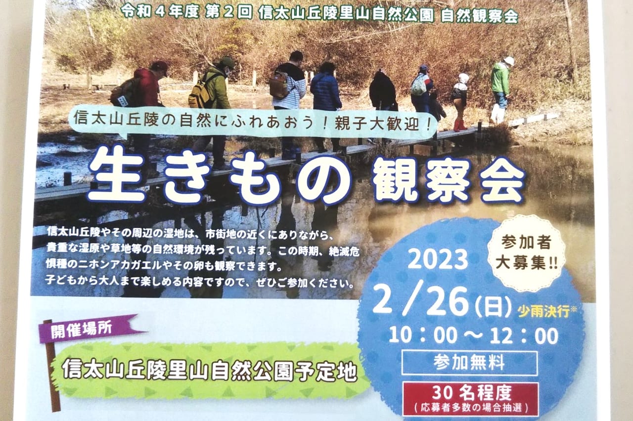 令和4年度第2回緑の自然観察会