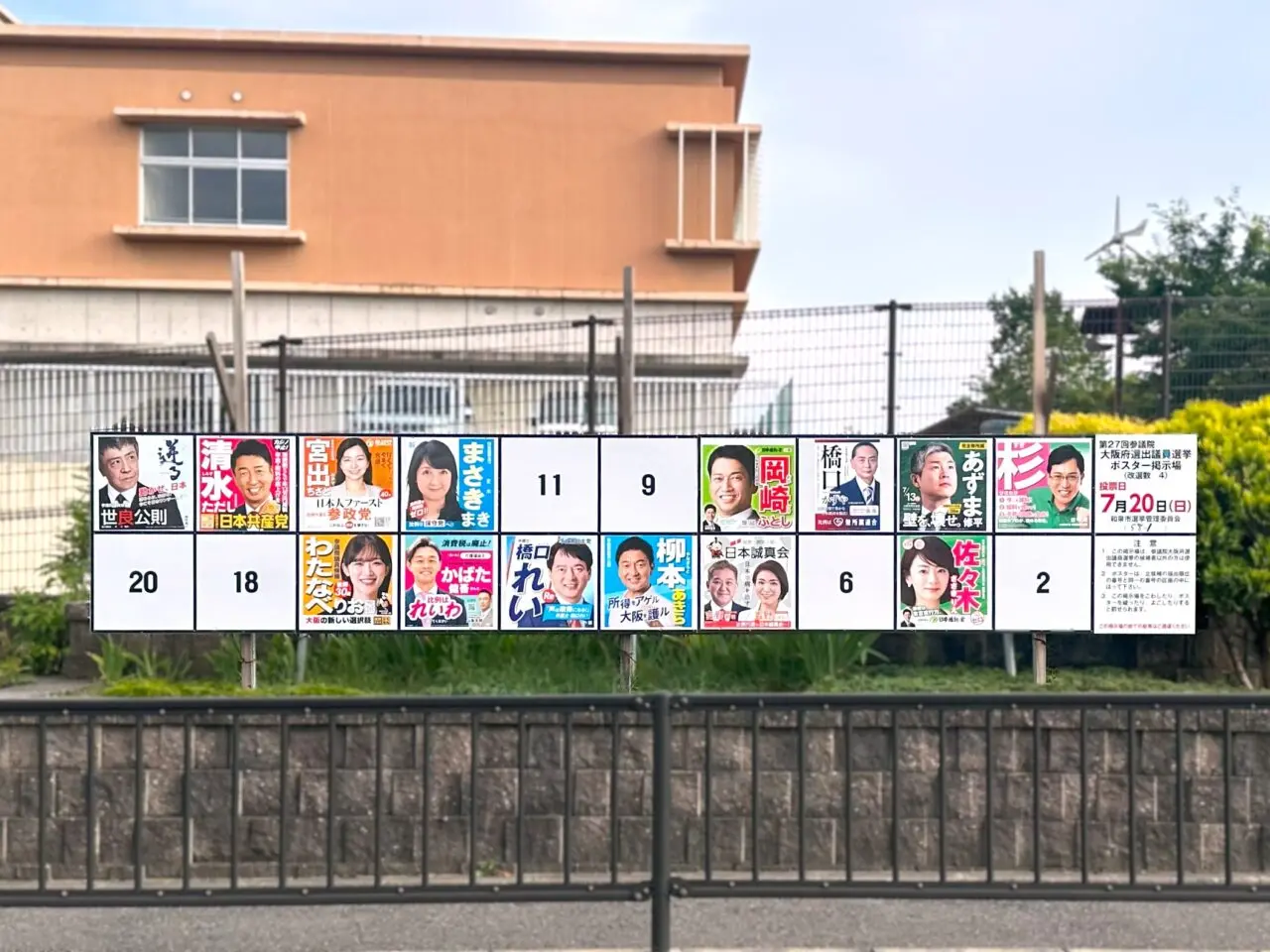 第27回参議院議員通常選挙