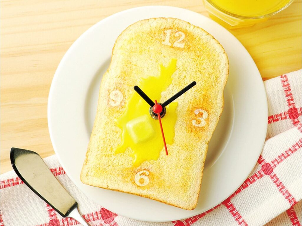 オリジナルトーストクロック作り ワークショップ