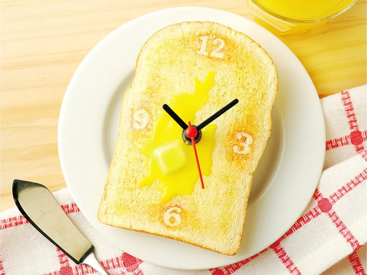 オリジナルトーストクロック作り ワークショップ
