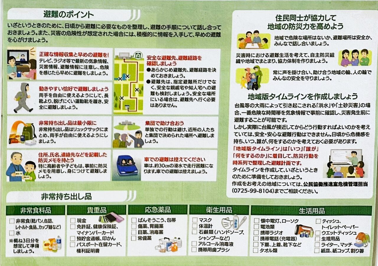 避難のポイント