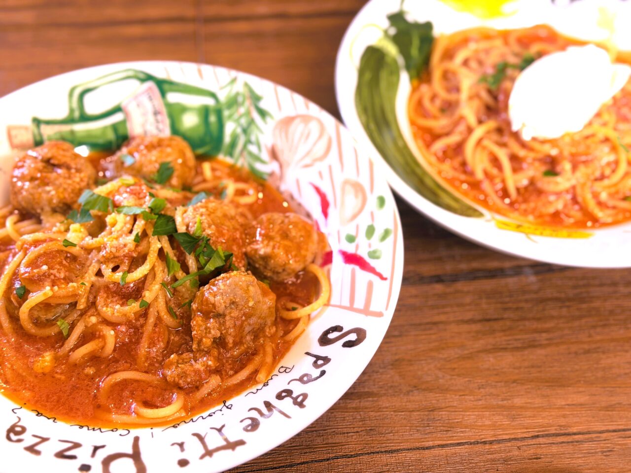 小麦畑のテト　自家製ミートボールパスタ