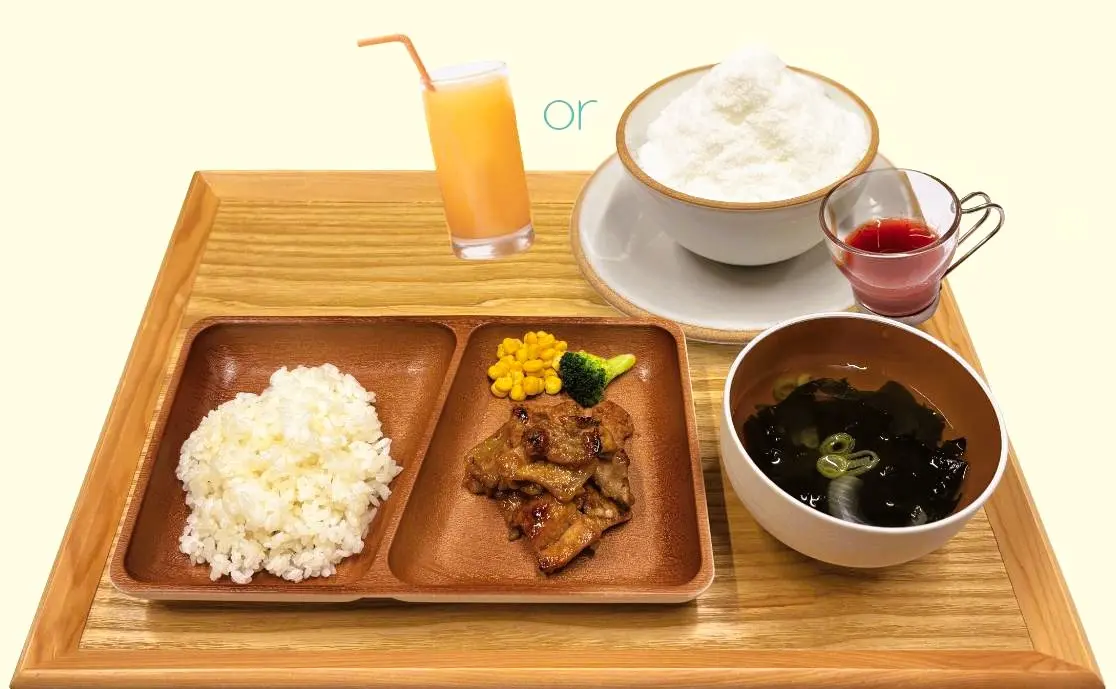 キッズメニュー豚カルビセット