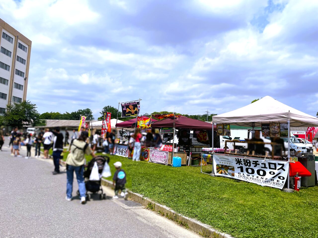 信太山駐屯地創立６９周年記念行事　出店　屋台