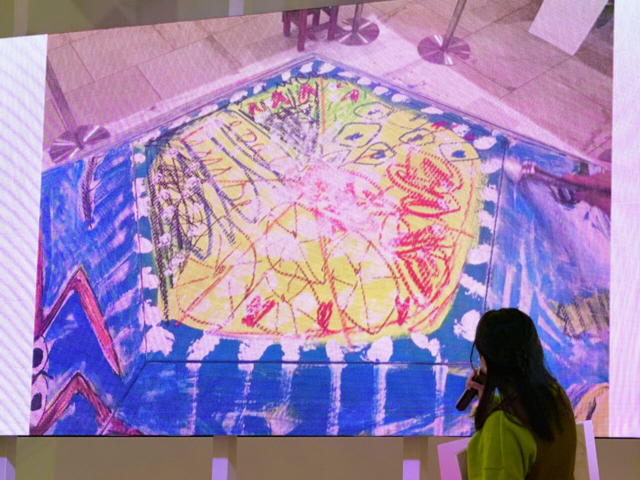 アートドーム天井部分