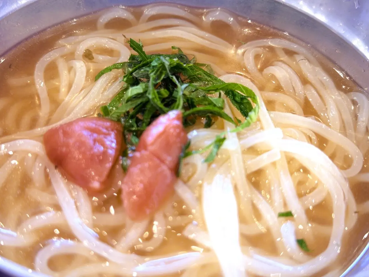 ミニ梅しそ冷麺