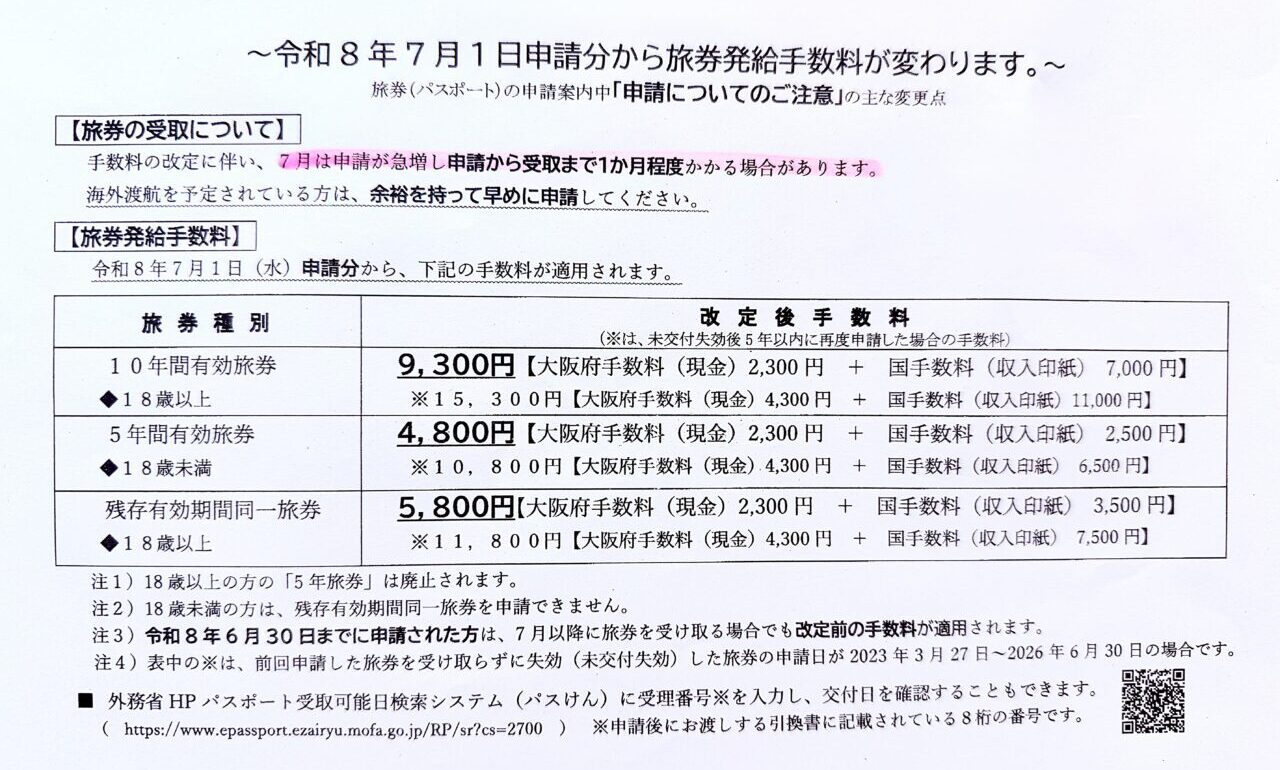 7月は申請が急増し申請から1か月かかります