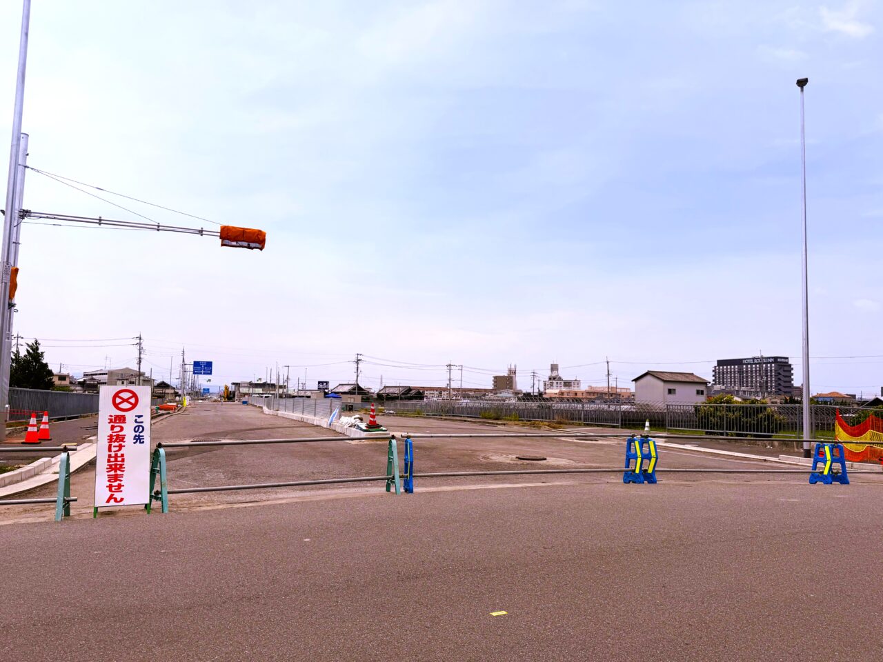 特定施設入居者生活介護「すいせん」前の交差点