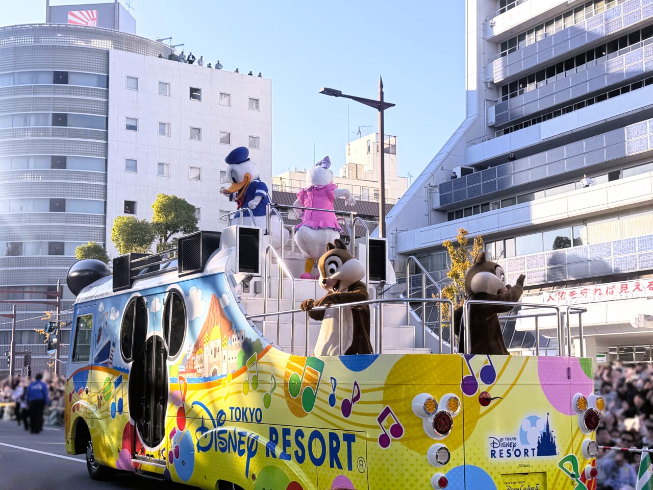 和歌山市で開催された東京ディズニースペシャルパレード