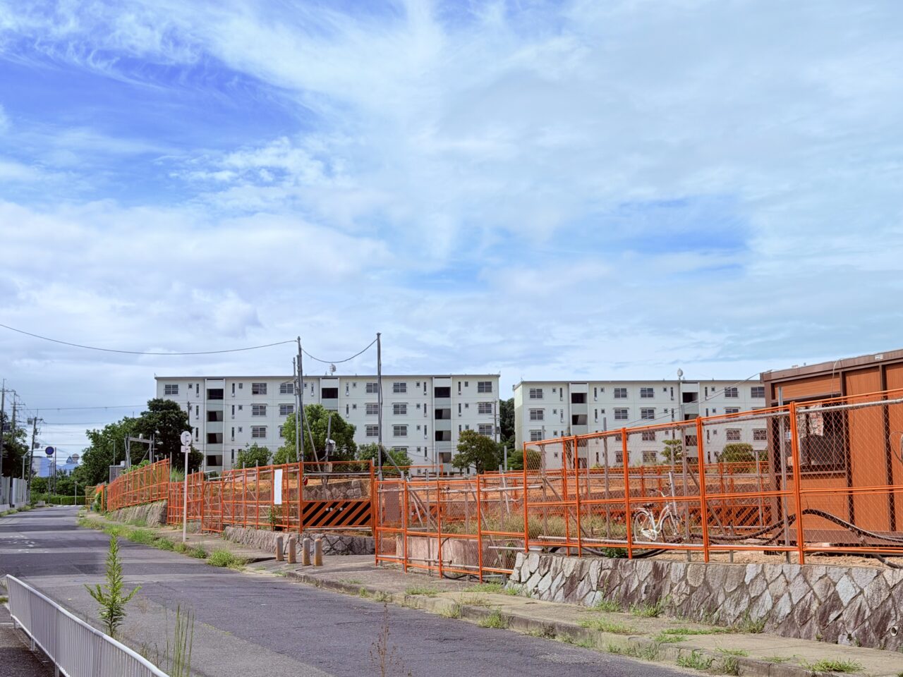 鶴山台で進められているUR鶴山台団地の再生事業