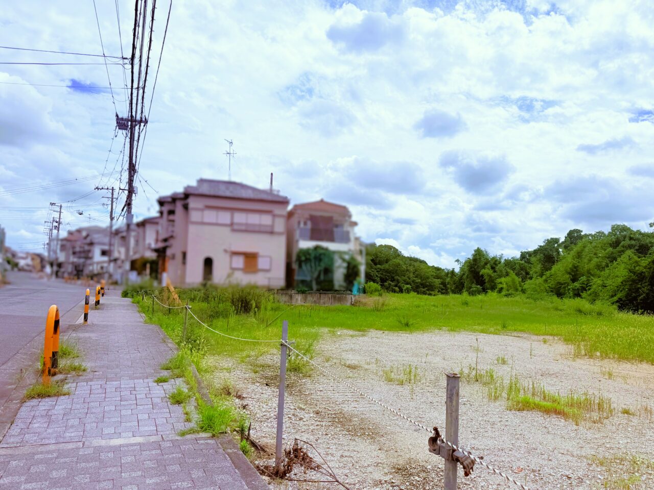 伯太町の空き地