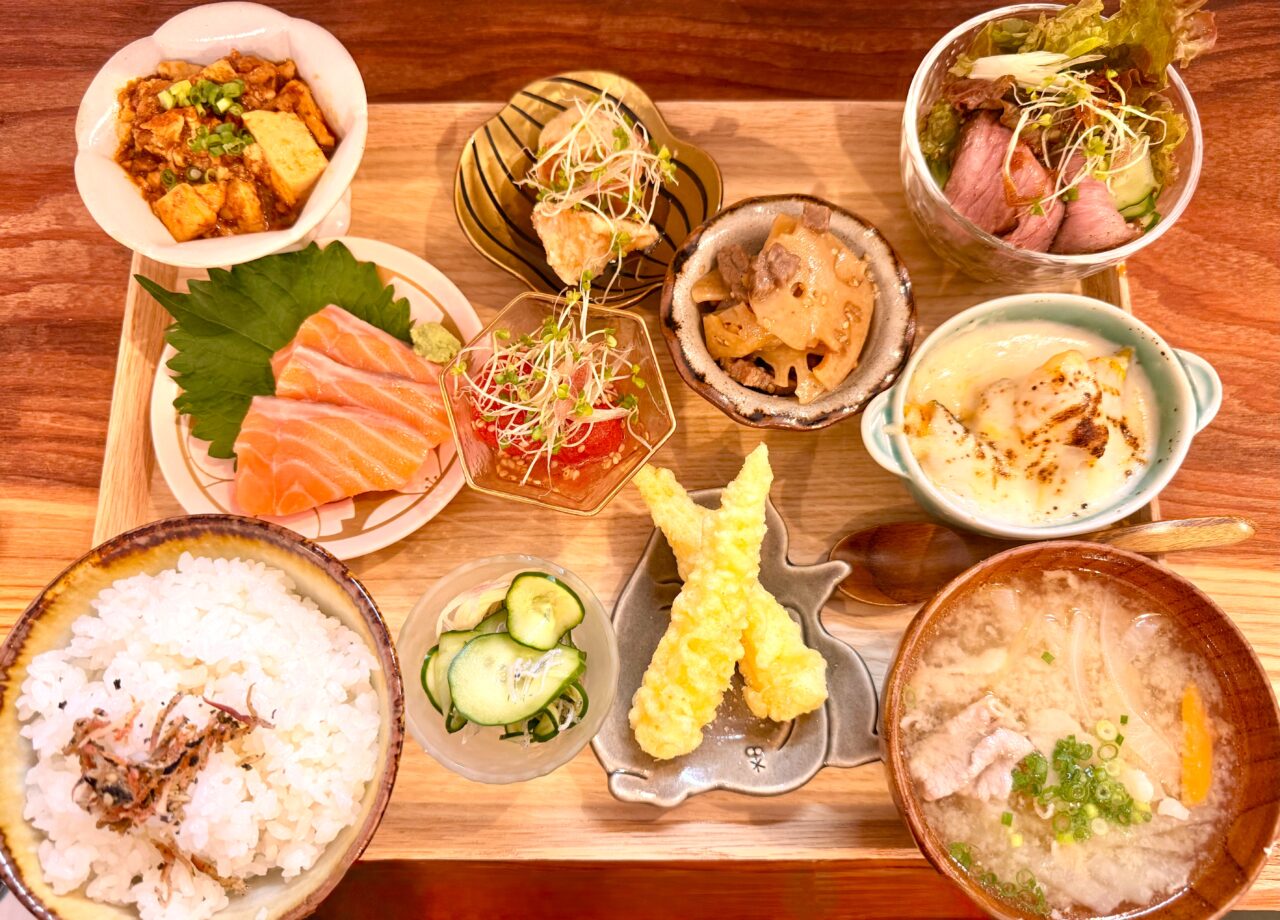「らみぃの豆皿ランチ」1,800円（税込）