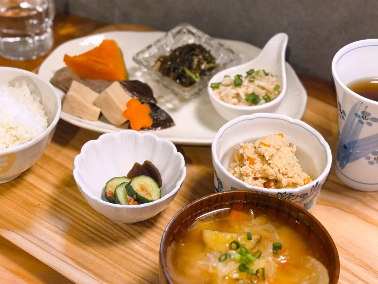 胃にも体にも優しい一汁三菜