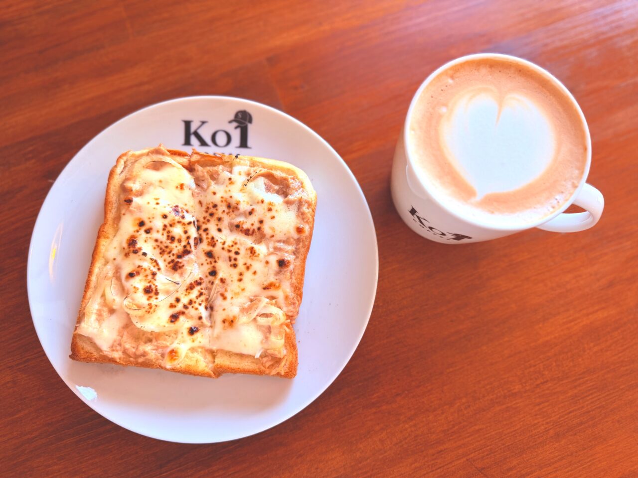 Ko1 COFFEEのツナマヨトースト