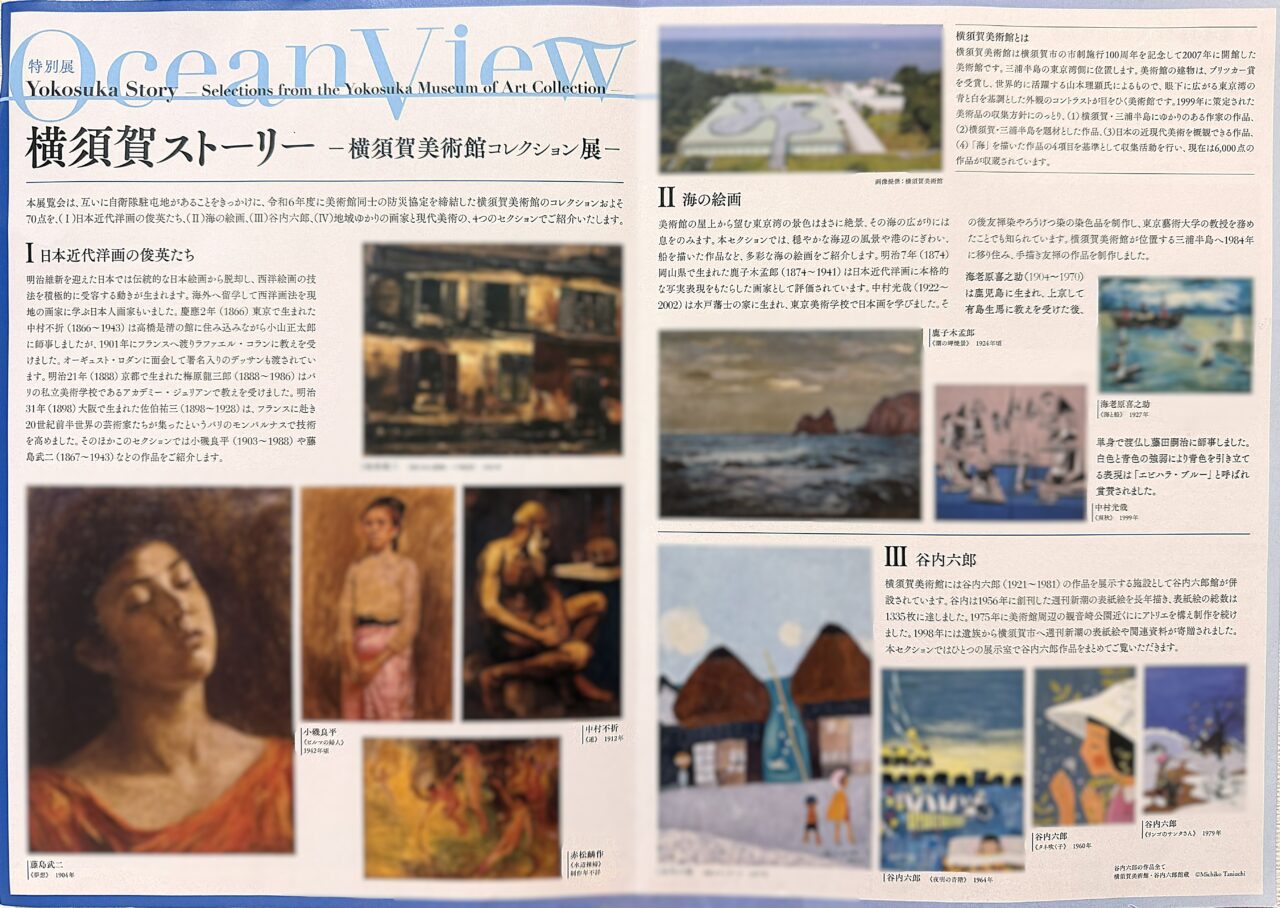 横須賀美術館展 パンフレット
